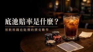 德州撲克底池賠率教學示意圖