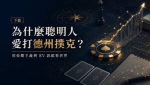 為什麼聰明人愛打德州撲克下篇